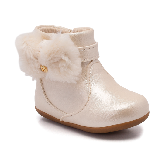 Bota Klin Miss Fashion Baby Off White