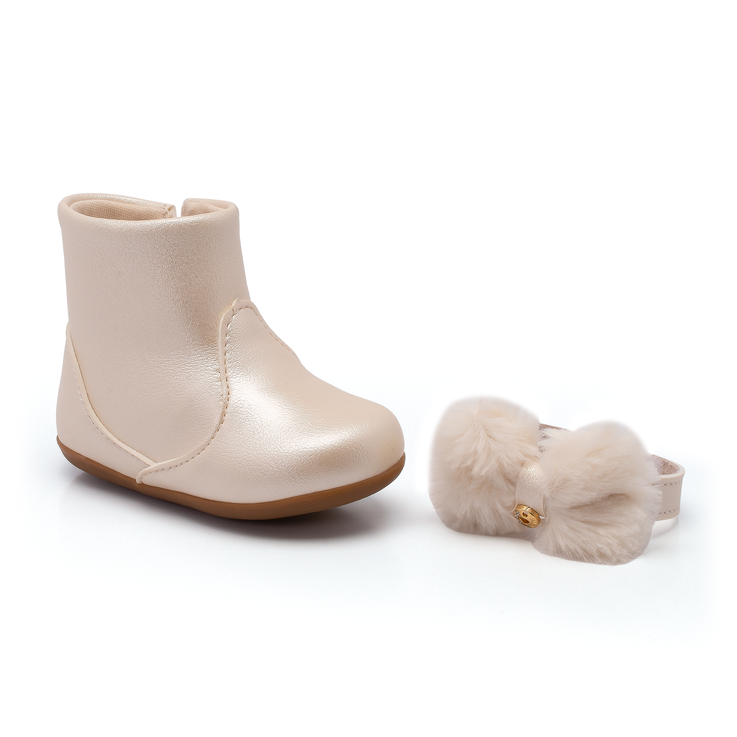 Bota Klin Miss Fashion Baby Off White