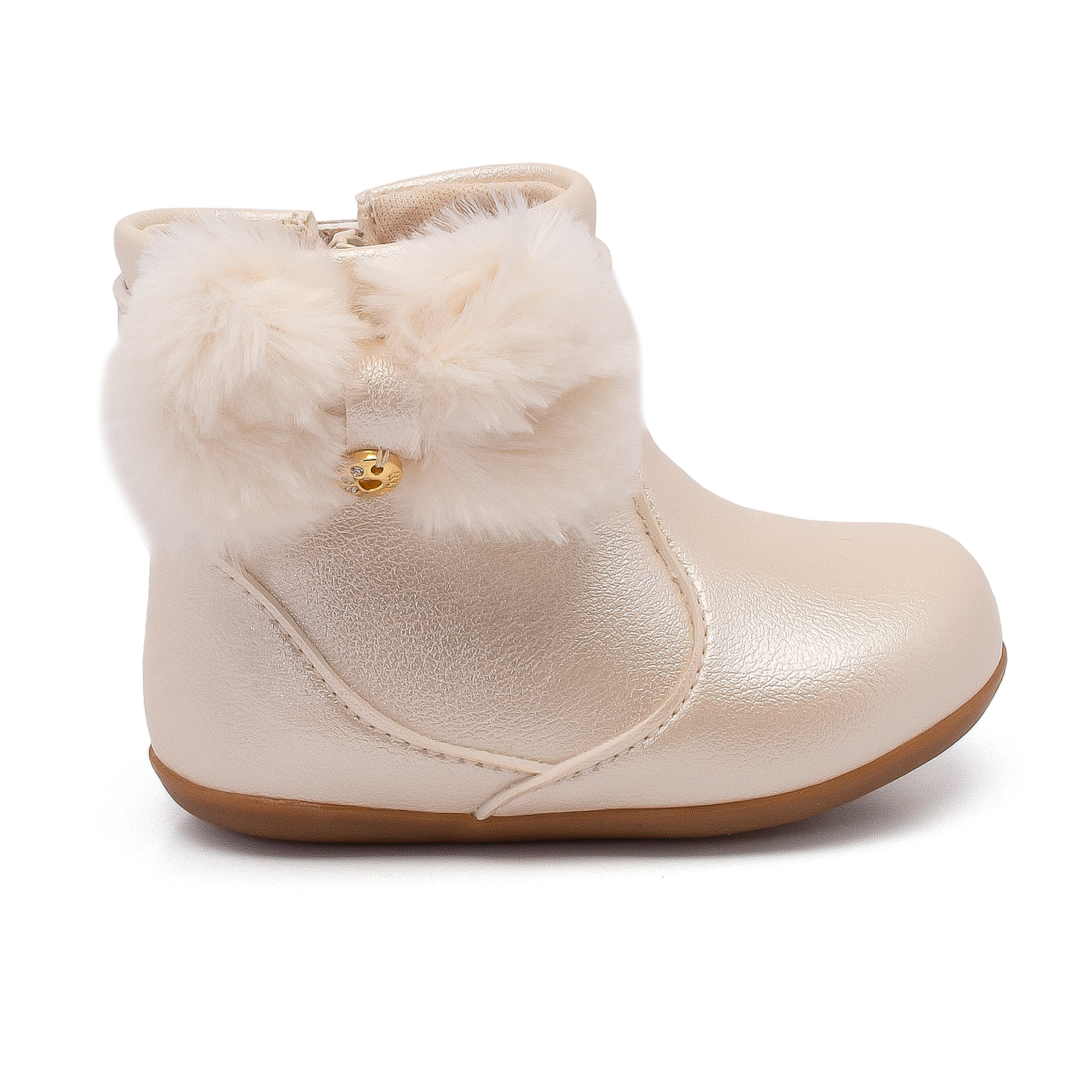 Bota Klin Miss Fashion Baby Off White