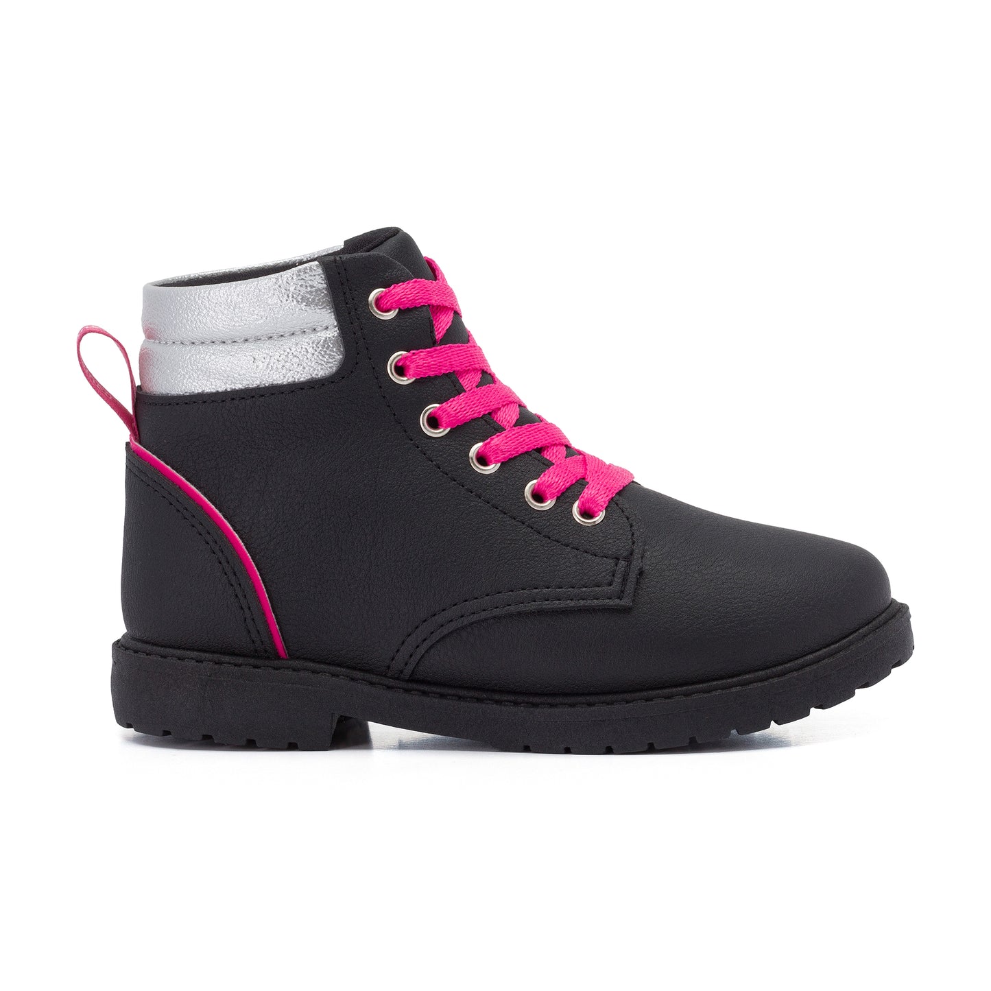 Bota Klin Rock Negra/ Rosa