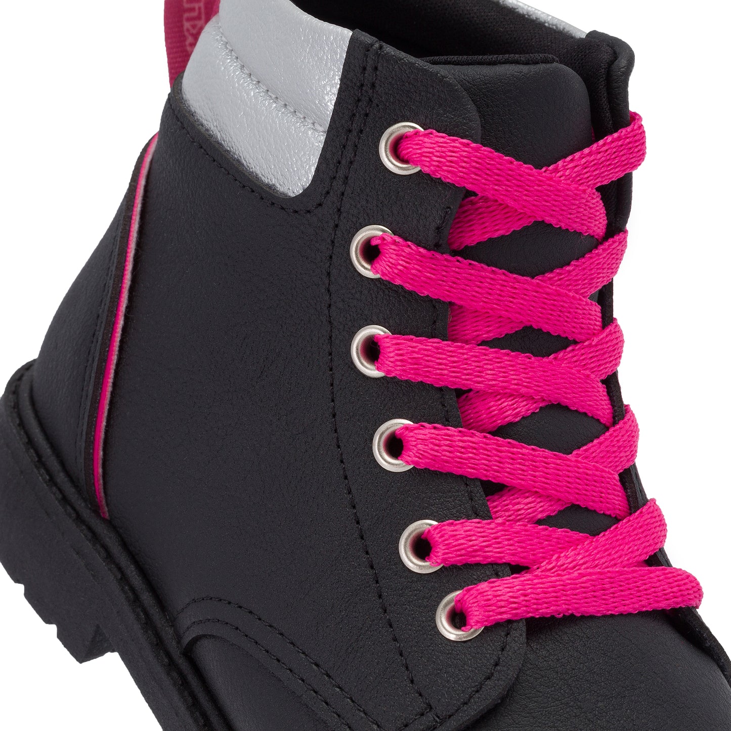 Bota Klin Rock Negra/ Rosa