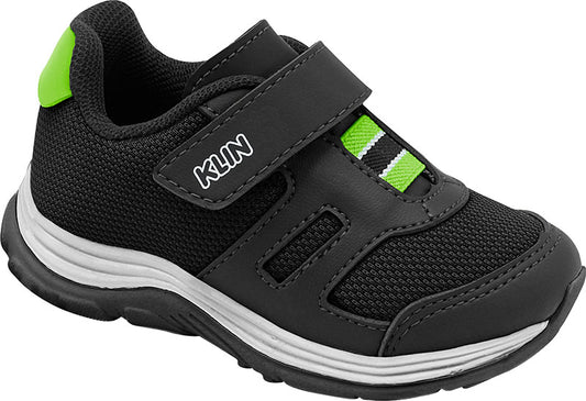 Tenis Baby Sport Klin Negro Verde