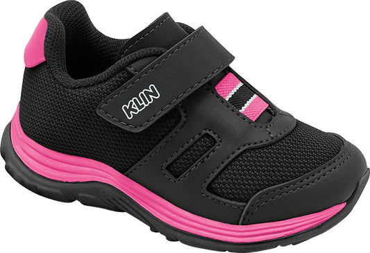 Tenis Baby Sport Klin Negro Pink