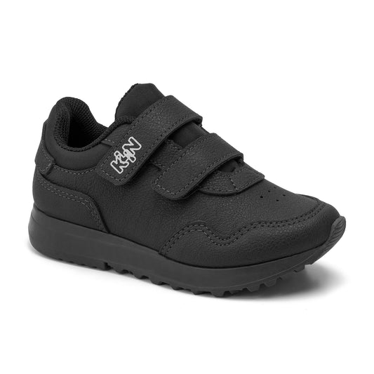 Tenis Klin Walk Negro Velcro