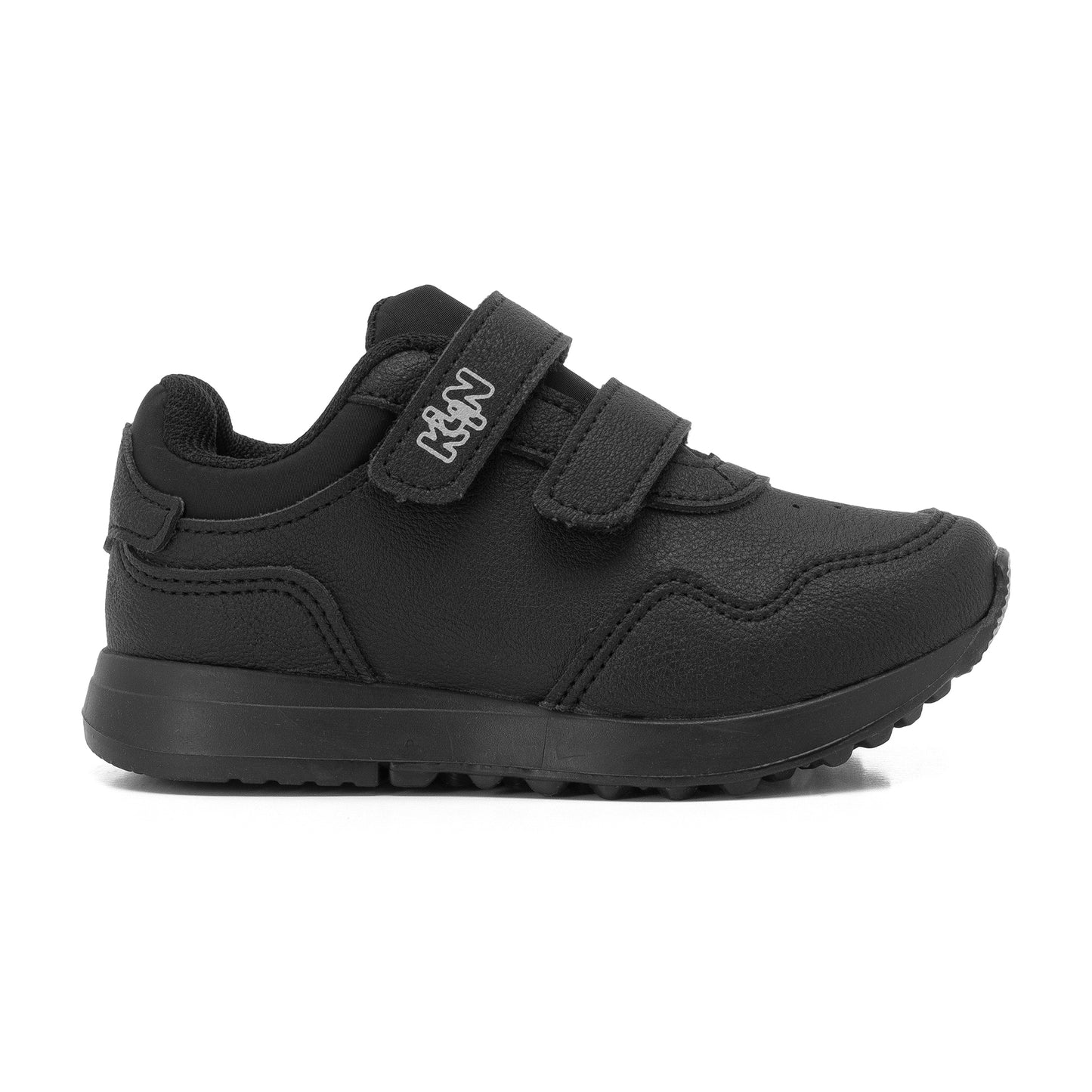 Tenis Klin Walk Negro Velcro