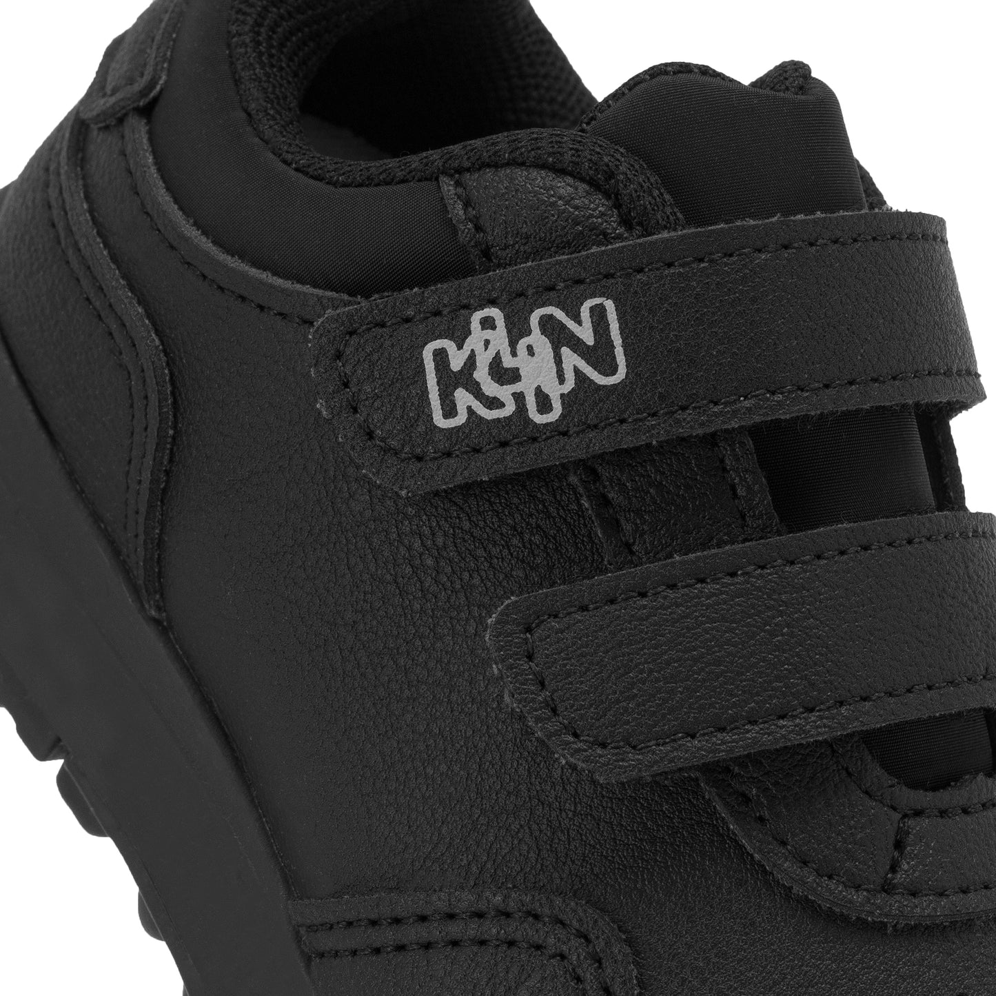 Tenis Klin Walk Negro Velcro