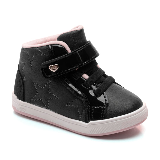 Tenis Klin Moon Negro/Rosa