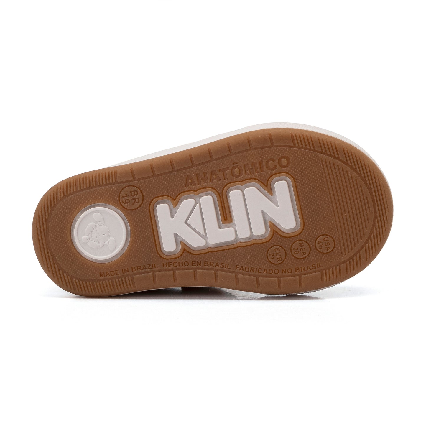 Tenis Klin Moon Off White / Dorado