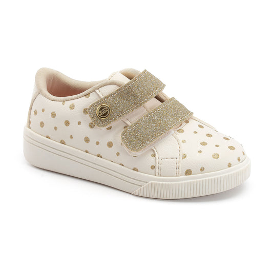 Tenis Klin Moon Mini Blanco Dorado