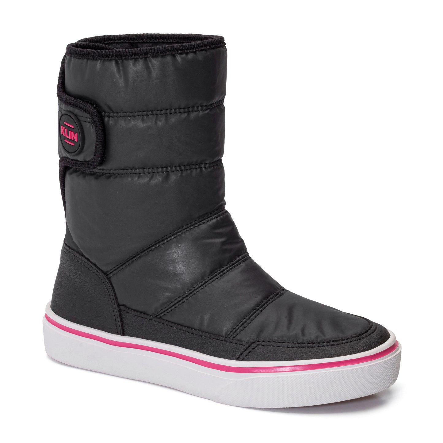 Bota Klin Freestyle Impermeable Negro/Rosa