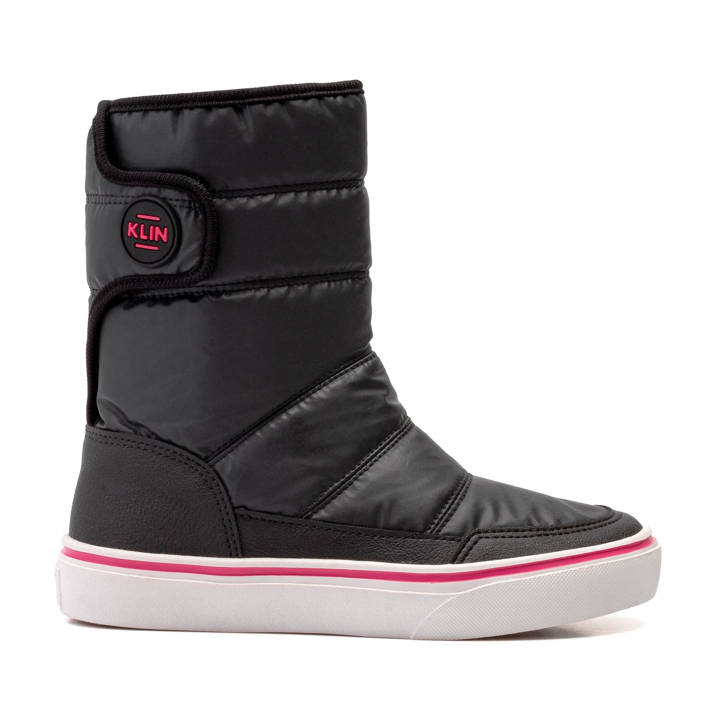 Bota Klin Freestyle Impermeable Negro/Rosa