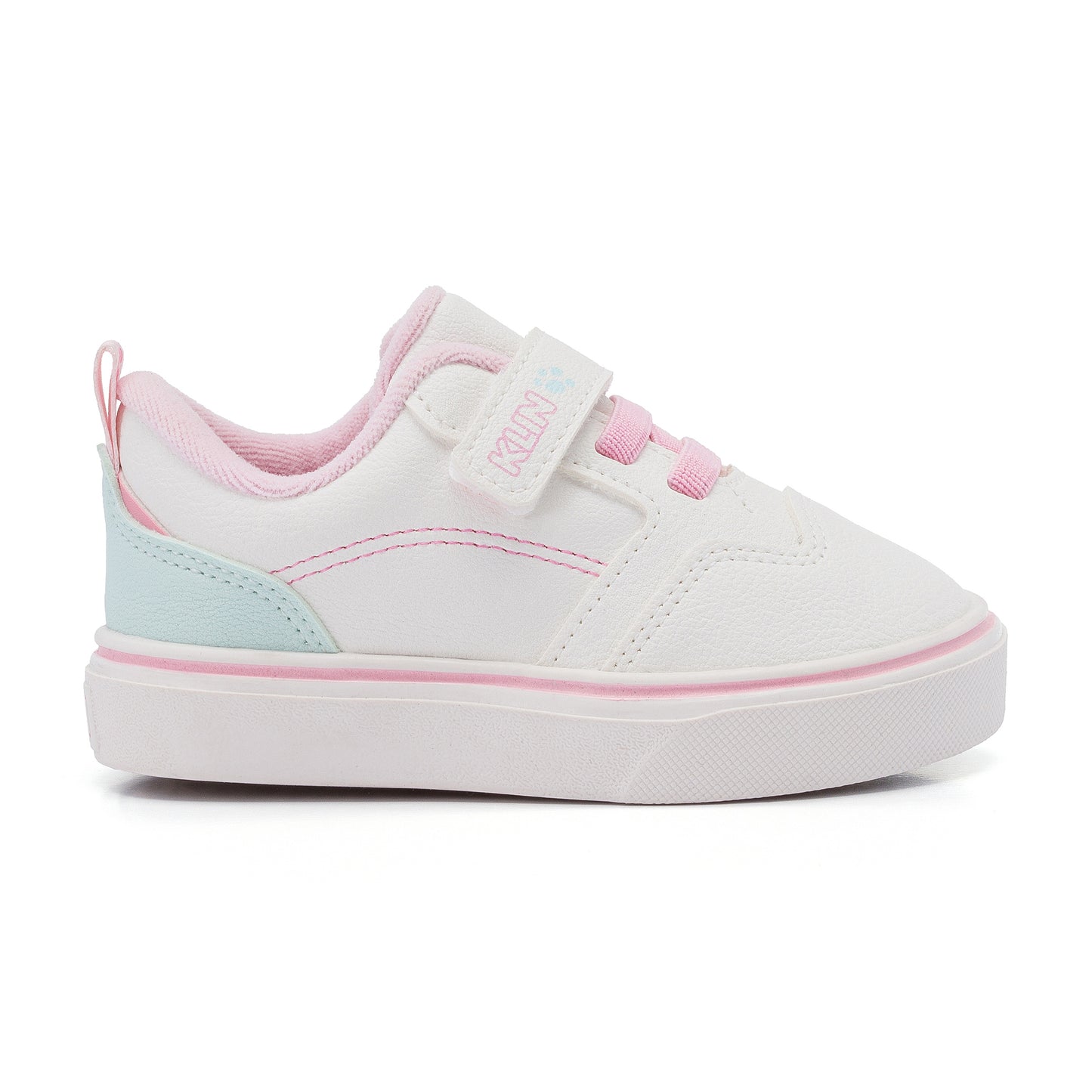 Tenis Klin Freestyle Baby Blanco/ Rosa Pastel