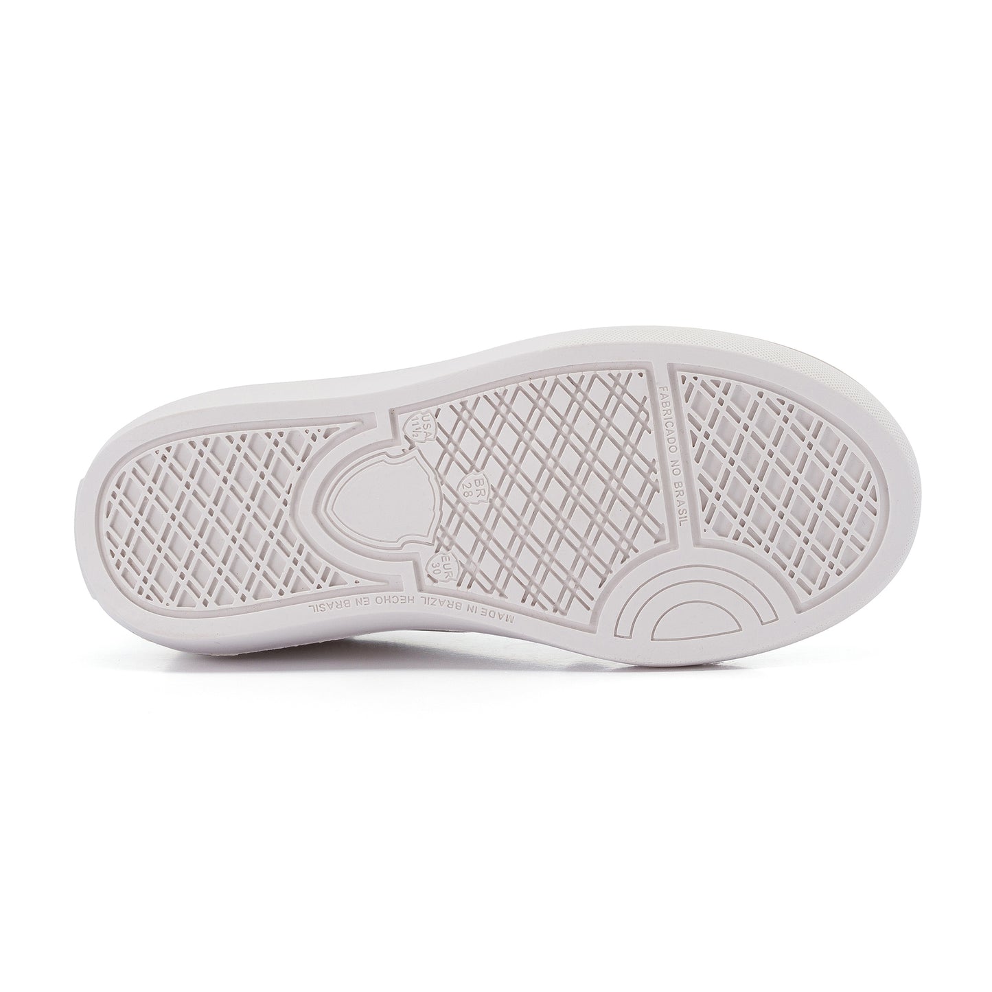 Tenis Klin College Blanco Con Velcro