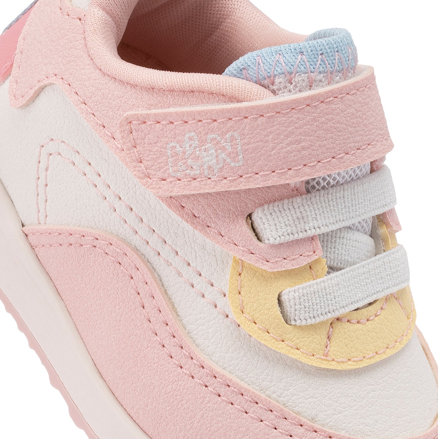 Tenis Klin Walk Blanco Rosa