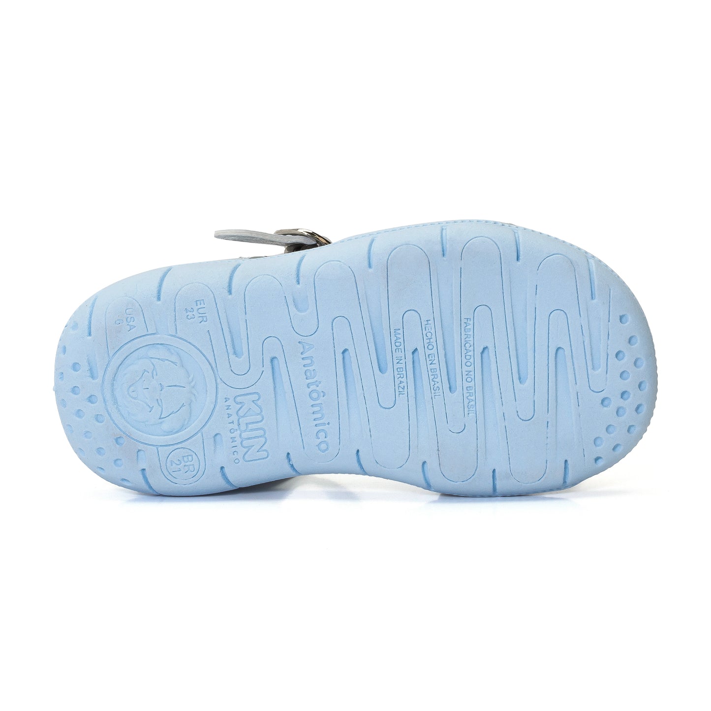 Sandalia Klin Tic Tac Azul Caramelo