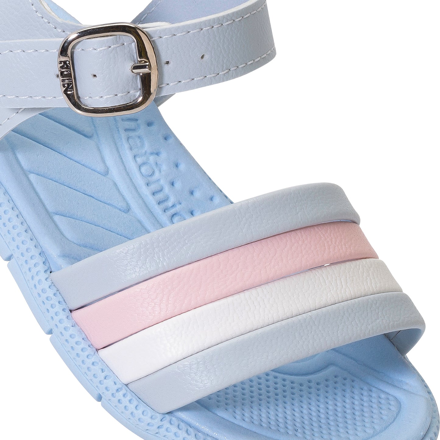 Sandalia Klin Tic Tac Azul Caramelo