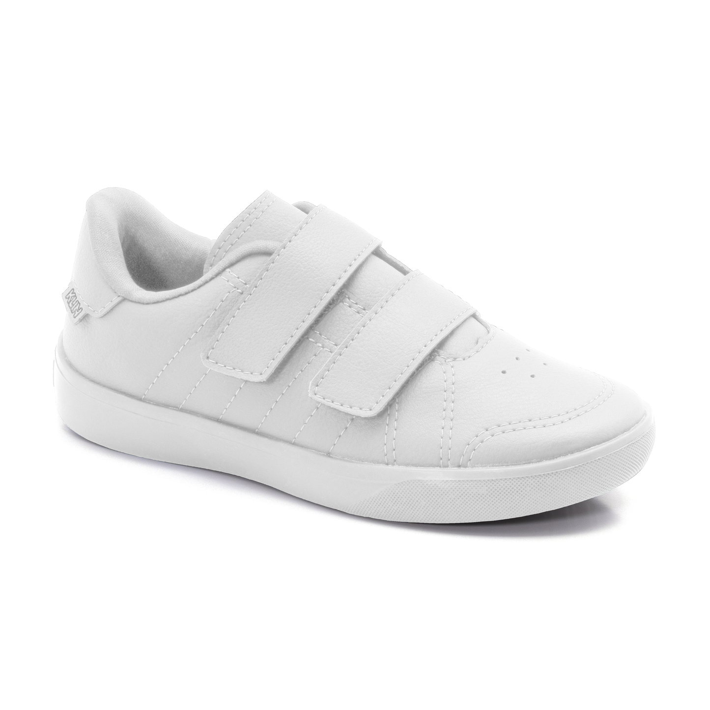 Tenis Klin College Blanco Con Velcro