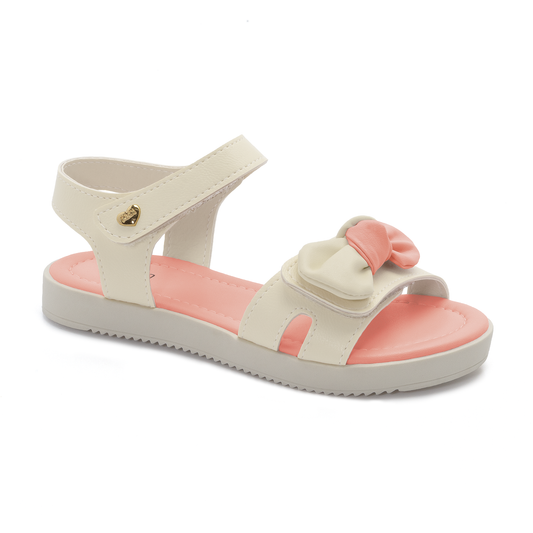 Sandalia Klin Lolinha Blanco/Coral