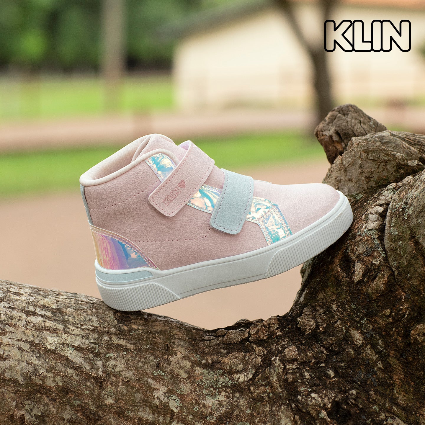 Tenis Klin Sky Rosa/Azul