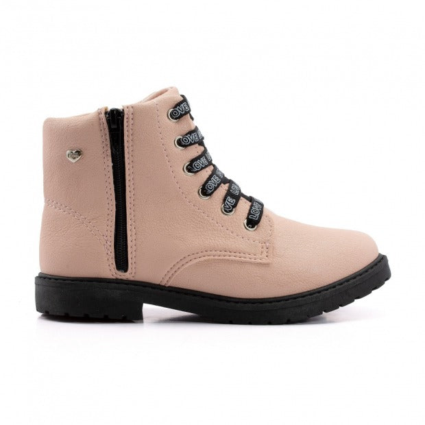 Bota Klin Rock Rosa Negro